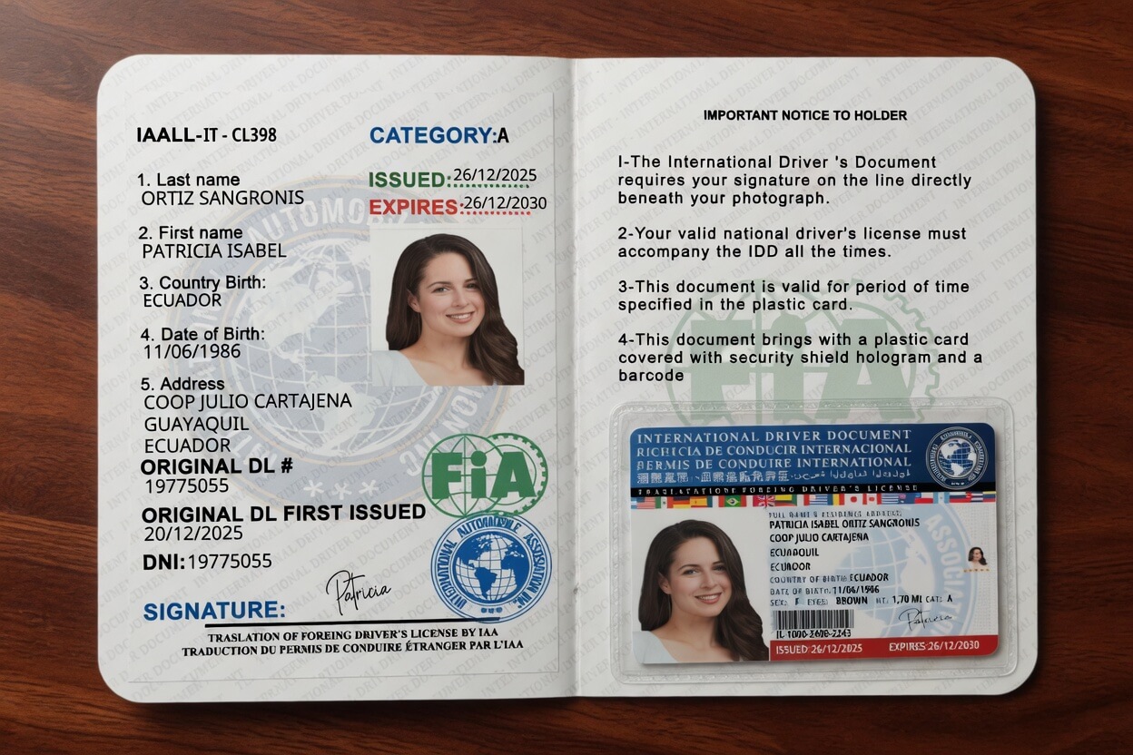 Folleto oficial